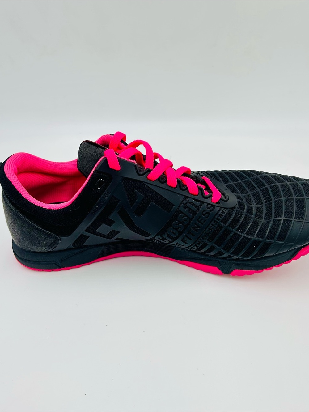 Reebok shoes CrossFit Sprint TR trainers workout black and pink women size 9 - Picture 5 of 11